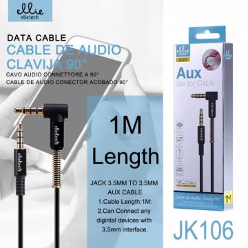 Ellietech JK106 Câble Audio Jack 1M
